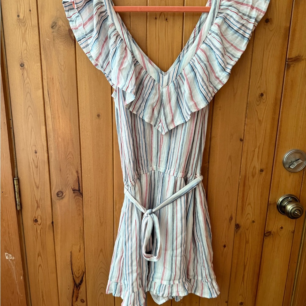 American Eagle Outfitters Multicolor Striped Garment Romper